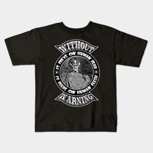 Without Warning Kids T-Shirt